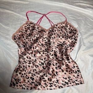 Victoria's Secret Pink Strap Leopard Cami